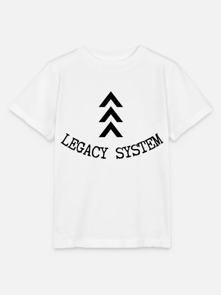 Altes System - Stanley/Stella Kinder T-Shirt MINI CREATOR  - Weiß