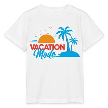 Ambiance des vacances - T-shirt bio MINI CREATOR Stanley/Stella Enfant - blanc - Devant - Maike (125cm)