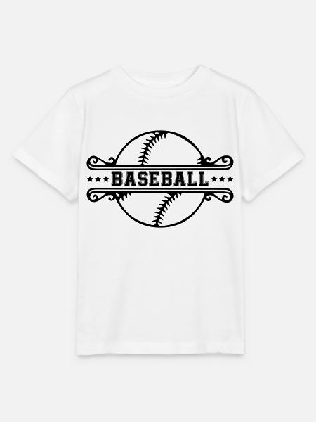 baseball - Stanley/Stella Kinder T-Shirt MINI CREATOR  - Weiß