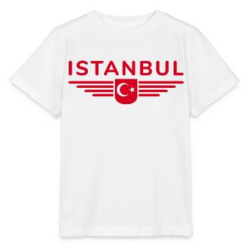 Turquie Ankara Türkiye Istanbul T Shirt Design - T-shirt bio MINI CREATOR Stanley/Stella Enfant - blanc - Devant - Maike (125cm)