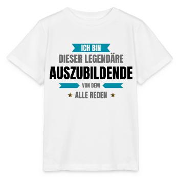 Legendärer AZUBI - Stanley/Stella Kinder T-Shirt MINI CREATOR  - Weiß - Vorne - Maike (125cm)