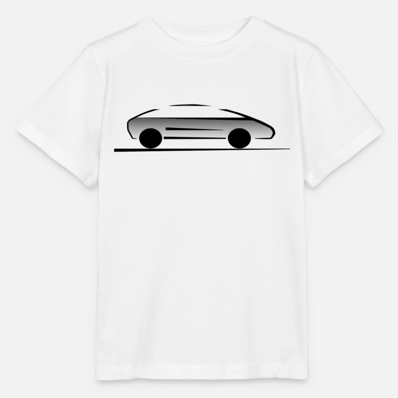 Auto - Stanley/Stella Kinder T-Shirt MINI CREATOR  - Weiß