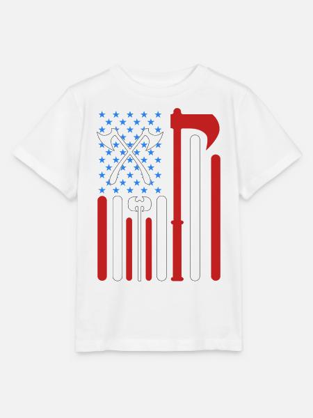 Axtwerfen - Stanley/Stella Kinder T-Shirt MINI CREATOR - Weiß