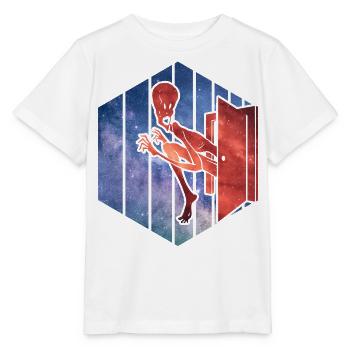 Étranger - T-shirt bio MINI CREATOR Stanley/Stella Enfant - blanc - Devant - Maike (125cm)