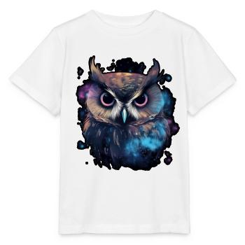 Mystisches Heulen, das uns ansieht, Fantasienatur - Stanley/Stella Kinder T-Shirt MINI CREATOR  - Weiß - Vorne - Maike (125cm)