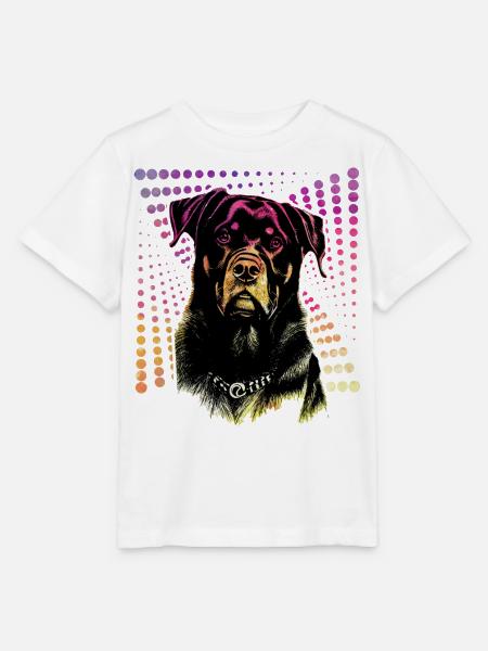 Rottweiler - Stanley/Stella Kinder T-Shirt MINI CREATOR - Weiß