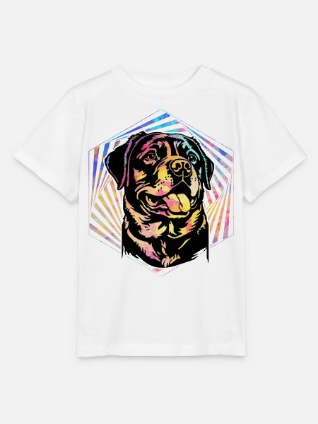 Rottweiler - Stanley/Stella Kinder T-Shirt MINI CREATOR - Weiß