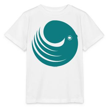Octopus Octopus Squid Logo graphique Maritime Cool - T-shirt bio MINI CREATOR Stanley/Stella Enfant - blanc - Devant - Maike (125cm)