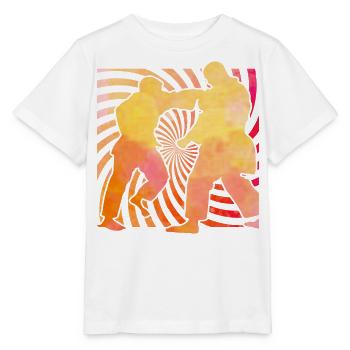 Brazilian Jiu-Jitsu - Stanley/Stella MINI CREATOR Kids’ T-Shirt - white - Front - Maike (125cm)