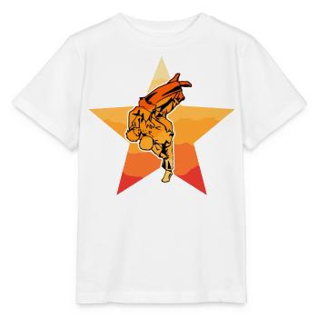 Brazilian Jiu-Jitsu - Stanley/Stella MINI CREATOR Kids’ T-Shirt - white - Front - Maike (125cm)