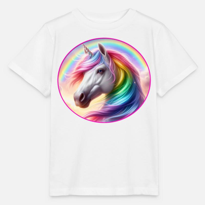 Licorne2 - T-shirt bio MINI CREATOR Stanley/Stella Enfant - blanc