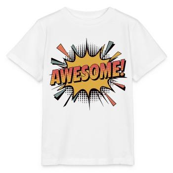 Rétro intemporel : T-shirt génial - T-shirt bio MINI CREATOR Stanley/Stella Enfant - blanc - Devant - Maike (125cm)