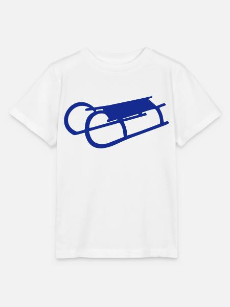 Schlitten - Stanley/Stella Kinder T-Shirt MINI CREATOR  - Weiß