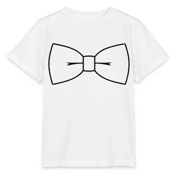 Fliege - Stanley/Stella Kinder T-Shirt MINI CREATOR  - Weiß - Vorne - Maike (125cm)