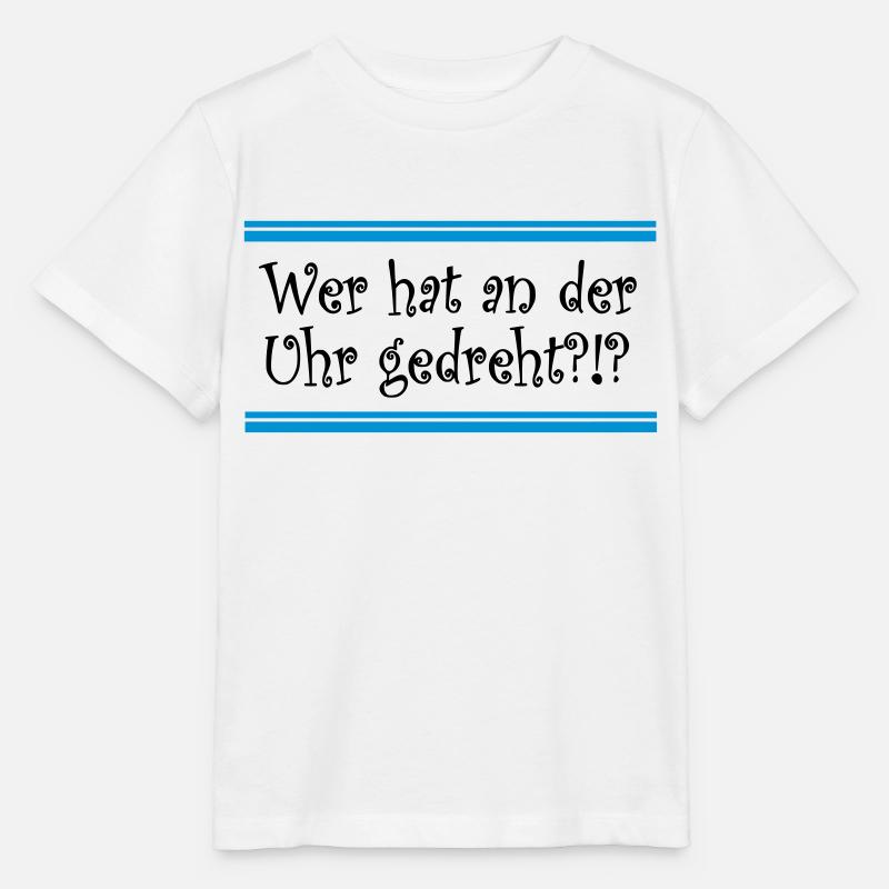 Uhr - Stanley/Stella Kinder T-Shirt MINI CREATOR  - Weiß