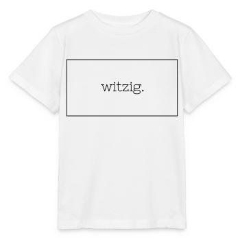 Witzig. - Stanley/Stella Kinder T-Shirt MINI CREATOR  - Weiß - Vorne - Maike (125cm)