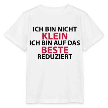 Ich bin nicht klein - Stanley/Stella Kinder T-Shirt MINI CREATOR  - Weiß - Vorne - Maike (125cm)