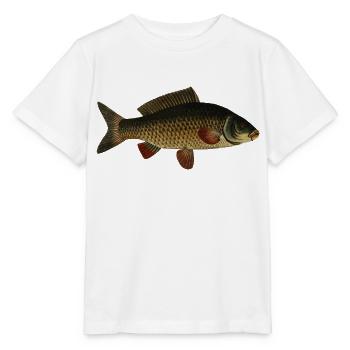 fish107 - Stanley/Stella Kinder T-Shirt MINI CREATOR  - Weiß - Vorne - Maike (125cm)