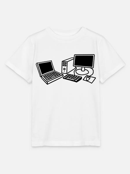 computers_1c - Stanley/Stella Kinder T-Shirt MINI CREATOR  - Weiß