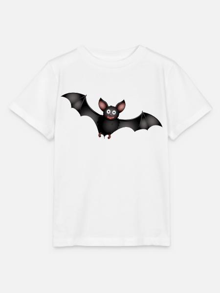 Fledermaus - Stanley/Stella Kinder T-Shirt MINI CREATOR  - Weiß