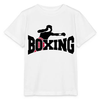 boxing II - T-shirt bio MINI CREATOR Stanley/Stella Enfant - blanc - Devant - Maike (125cm)