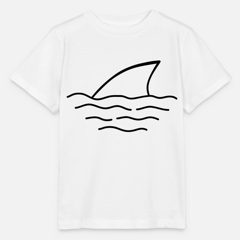 shark - Stanley/Stella Kinder T-Shirt MINI CREATOR  - Weiß