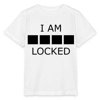I Am Sher Locked improved - Stanley/Stella Kinder T-Shirt MINI CREATOR  - Weiß - Vorne - Maike (125cm)