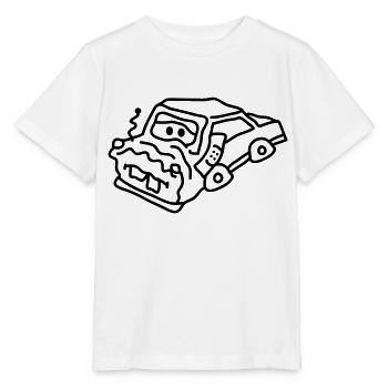 auto_accident - Stanley/Stella Kinder T-Shirt MINI CREATOR  - Weiß - Vorne - Maike (125cm)