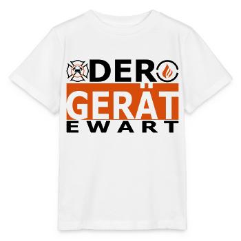 Der Gerät (ewart) - Stanley/Stella Kinder T-Shirt MINI CREATOR  - Weiß - Vorne - Maike (125cm)