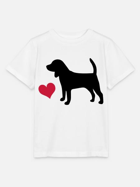 Beagle - Stanley/Stella Kinder T-Shirt MINI CREATOR - Weiß