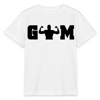 gym - T-shirt bio MINI CREATOR Stanley/Stella Enfant - blanc - Devant - Maike (125cm)