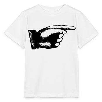 main - T-shirt bio MINI CREATOR Stanley/Stella Enfant - blanc - Devant - Maike (125cm)