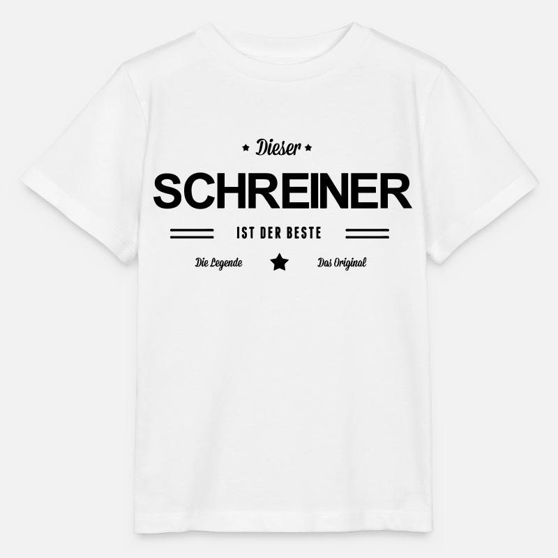 Bester Schreiner - Stanley/Stella Kinder T-Shirt MINI CREATOR  - Weiß