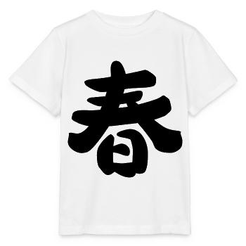 Printemps - T-shirt bio MINI CREATOR Stanley/Stella Enfant - blanc - Devant - Maike (125cm)