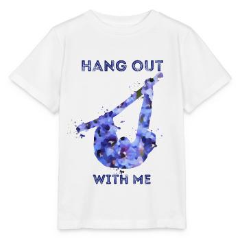 Hang out with me - Stanley/Stella Kinder T-Shirt MINI CREATOR  - Weiß - Vorne - Maike (125cm)