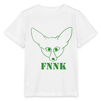 FNNK vert - T-shirt bio MINI CREATOR Stanley/Stella Enfant - blanc - Devant - Maike (125cm)