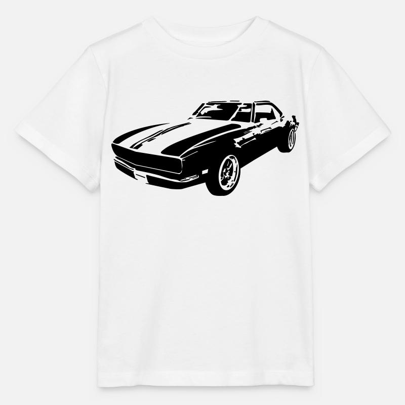 Revved Elegance : Classic Muscle libéré - T-shirt bio MINI CREATOR Stanley/Stella Enfant - blanc
