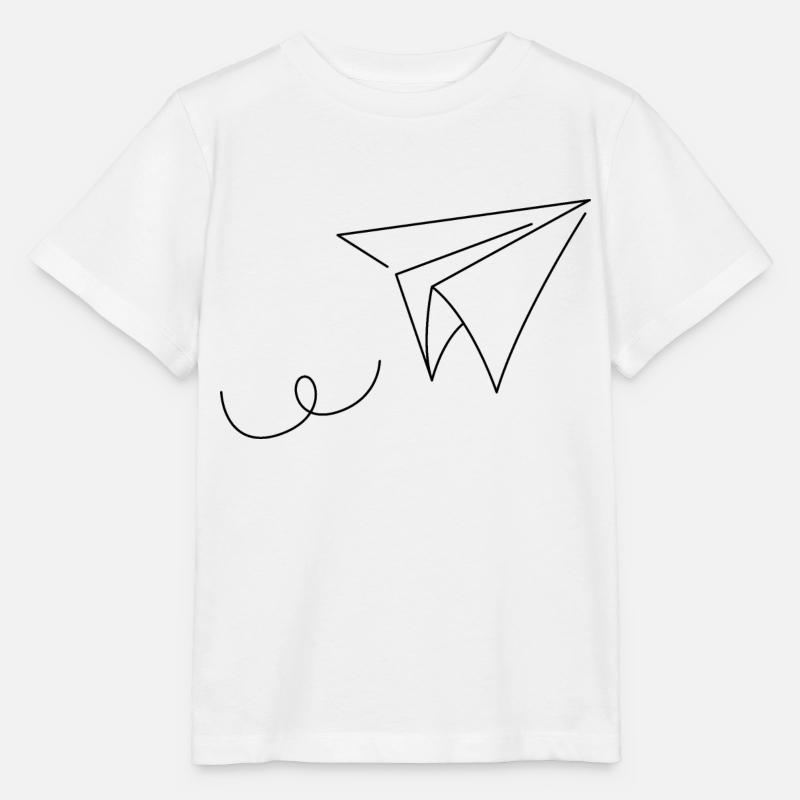 avion - T-shirt bio MINI CREATOR Stanley/Stella Enfant - blanc