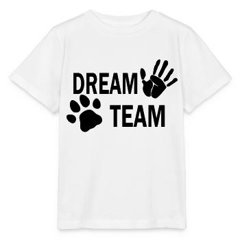 Dog dog - Stanley/Stella MINI CREATOR Kids’ T-Shirt - white - Front - Maike (125cm)