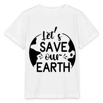 Protection du climat Environnement Réchauffement climatique - T-shirt bio MINI CREATOR Stanley/Stella Enfant - blanc - Devant - Maike (125cm)