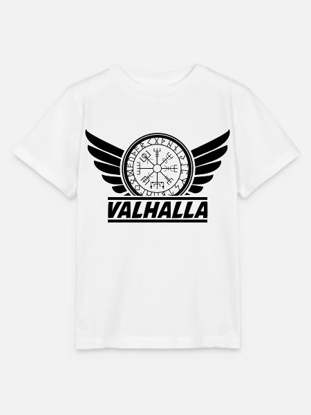 Valhalla Kompass - Stanley/Stella Kinder T-Shirt MINI CREATOR - Weiß