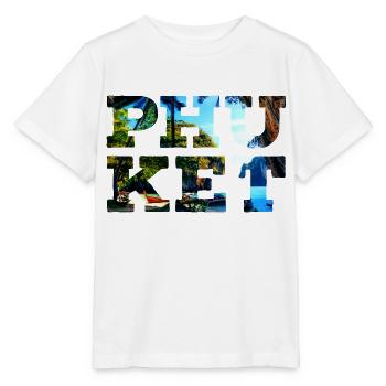 Phuket - Stanley/Stella Kinder T-Shirt MINI CREATOR  - Weiß - Vorne - Maike (125cm)