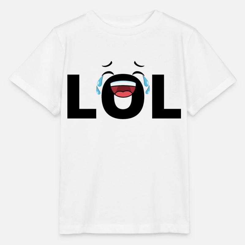 lol - Stanley/Stella Kinder T-Shirt MINI CREATOR  - Weiß