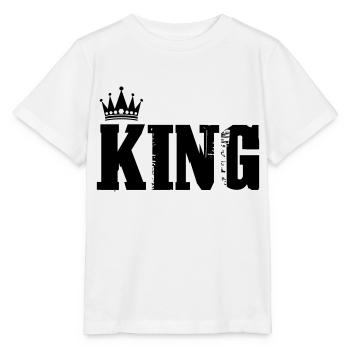 Roi - T-shirt bio MINI CREATOR Stanley/Stella Enfant - blanc - Devant - Maike (125cm)