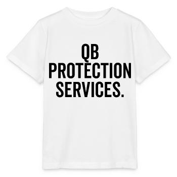 QB Protection Services - Stanley/Stella Kinder T-Shirt MINI CREATOR  - Weiß - Vorne - Maike (125cm)