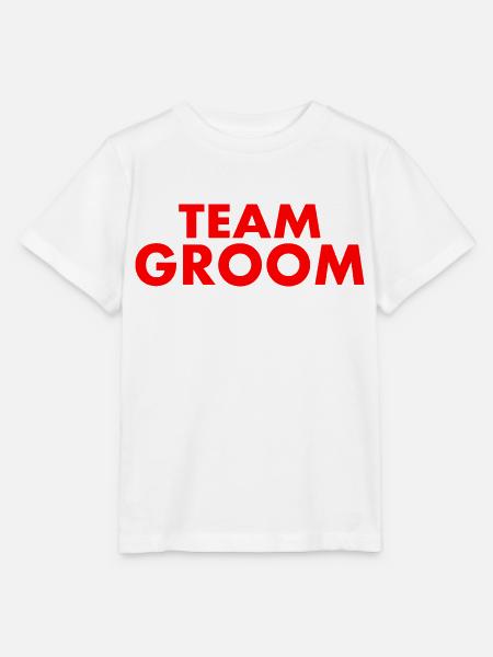 Team groom - Stanley/Stella Kinder T-Shirt MINI CREATOR - Weiß