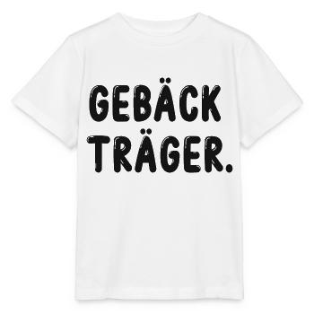 Gebäck Träger Gebäckträger - Stanley/Stella Kinder T-Shirt MINI CREATOR  - Weiß - Vorne - Maike (125cm)