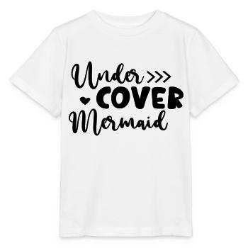 Under Cover Mermaid - Stanley/Stella MINI CREATOR Kids’ T-Shirt - white - Front - Maike (125cm)