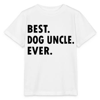 Dog Hund - Stanley/Stella Kinder T-Shirt MINI CREATOR  - Weiß - Vorne - Maike (125cm)