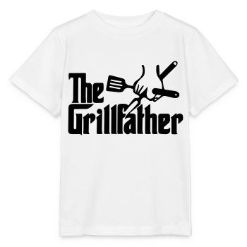 Der Grillvater - Stanley/Stella Kinder T-Shirt MINI CREATOR  - Weiß - Vorne - Maike (125cm)
